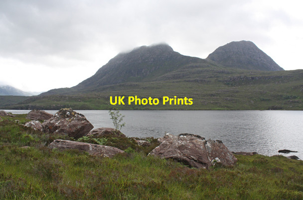 Photo 6"x4" Loch Lurgainn Loch Bad na h-Achlaise\/NC0808 c2012