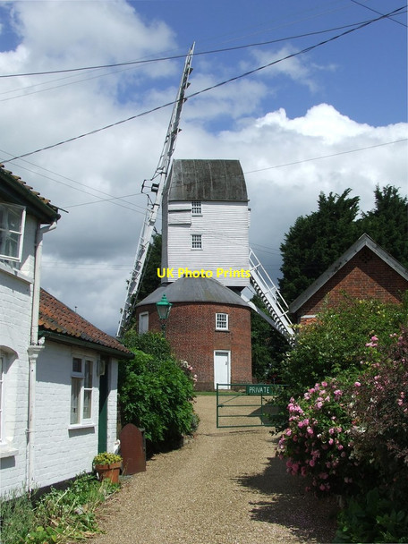 Photo 6"x4" Framsden Windmill Framsden c2012