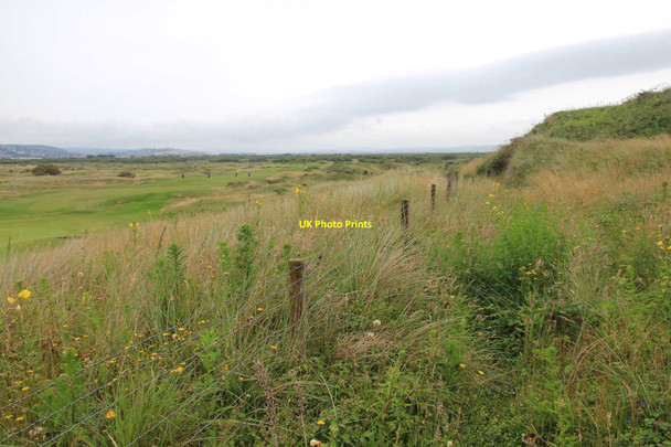 Photo 6"x4" Edge of golf course, Braunton Burrows Saunton c2012