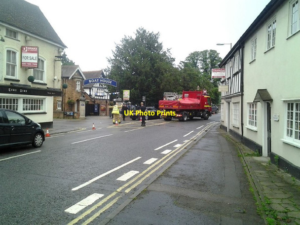 Photo 6"x4" Backing up the road Wallingford c2012