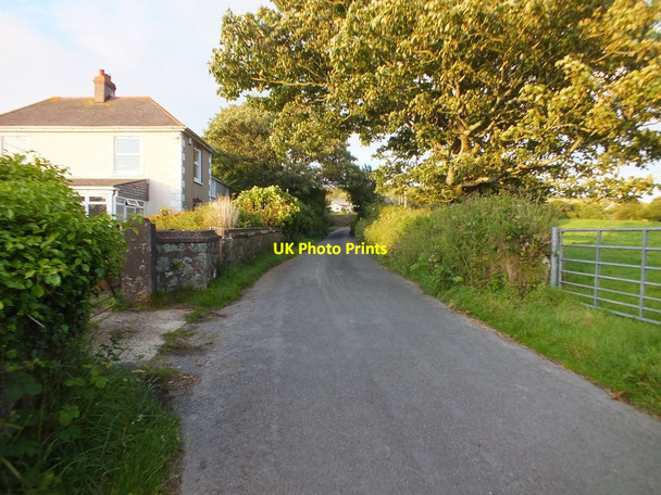 Photo 6"x4" The Road to Balwest Tresowes Green c2012