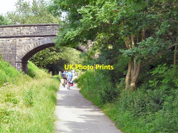Photo 6"x4" National Cycle Network Route 62 Hyde\/SJ9494 c2012