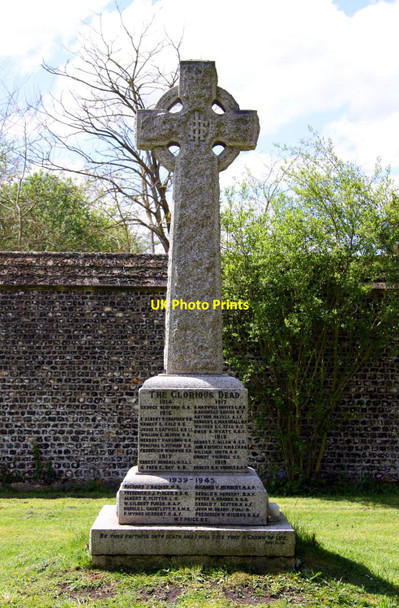 Photo 6"x4" The war memorial in Theale Theale\/SU6471 c2012