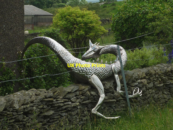Photo 6"x4" Dragon spotted at Greenholme! Greenholme\/NY5905 c2012
