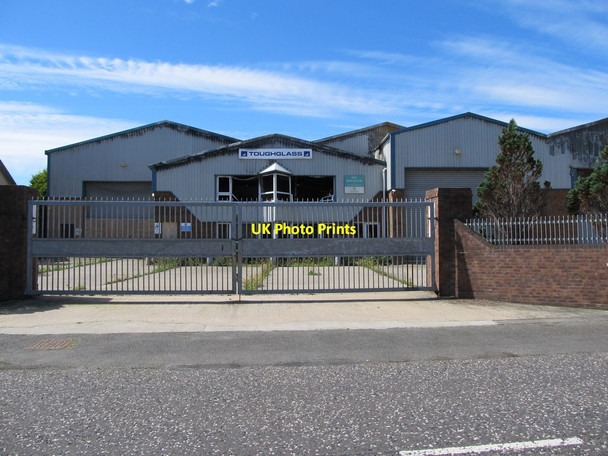 Photo 6"x4" The derelict Toughglass factory in Harbour Road Kilkeel c2012