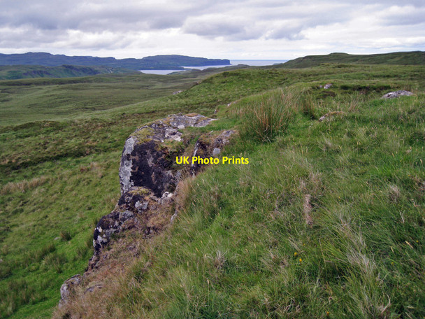 Photo 6"x4" View over Creag Bhreac Totardor c2012