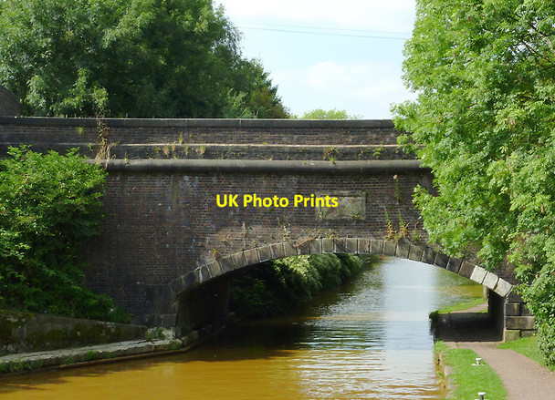 Photo 6"x4" Trent and Mersey Canal near Hardings Wood, Staffordshire Kidsgrove c2011