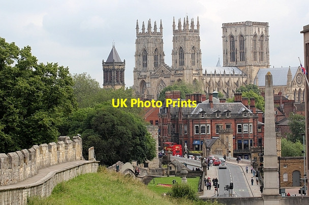 Photo 6"x4" York City Wall York\/SE5951 c2012