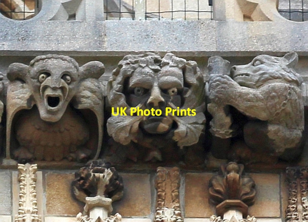 Photo 6"x4" Green Man, York Minster York\/SE5951 c2012