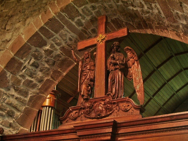 Photo 6"x4" St Mary & St Michael Church, Great Urswick, Interior Great Urswick c2008