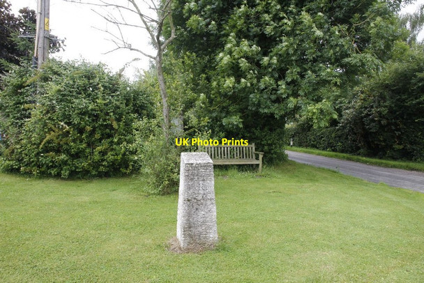 Photo 6"x4" Millennium Stone in Berrick Salome Roke c2012