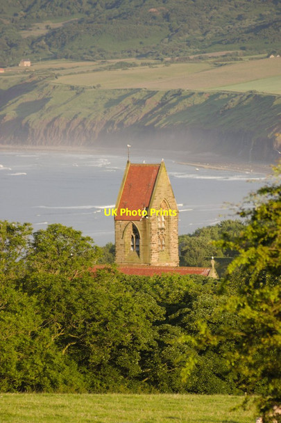 Photo 6"x4" St Stephen's Church Tower Fylingthorpe c2012