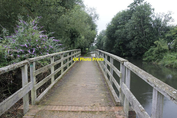 Photo 6"x4" Bridge near the works Colthrop c2012