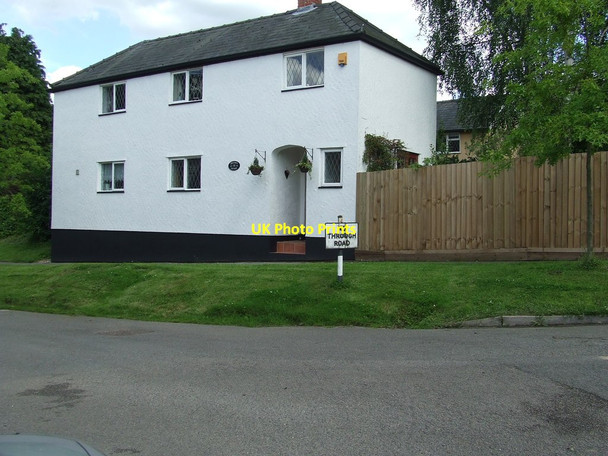 Photo 6"x4" No Through Road West Wratting c2012