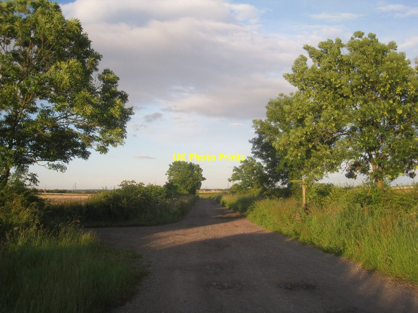 Photo 6"x4" Meeting of bridleways North Leverton with Habblesthorpe c2012