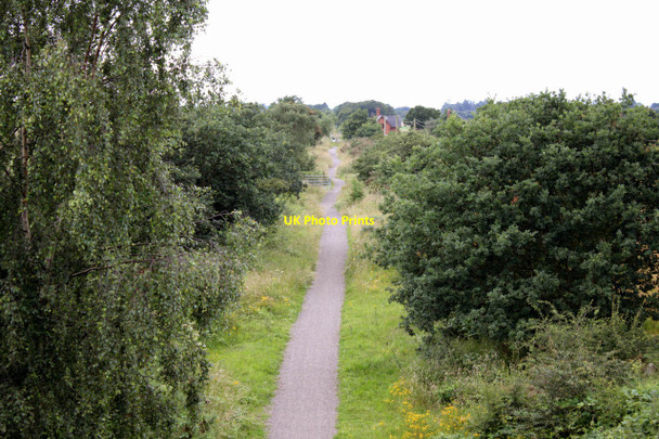 Photo 6"x4" Looking west from Moor Lane bridge.  Thorney\/SK8572 c2012