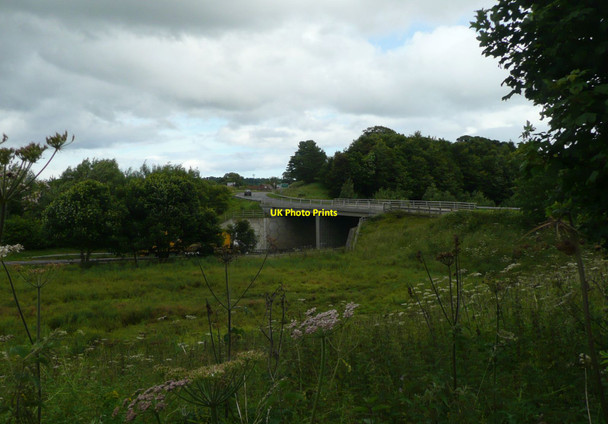 Photo 6"x4" Overpass over the A1 Alnwick c2012