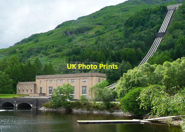 Photo 6"x4" Sloy Power Station Inveruglas c2012