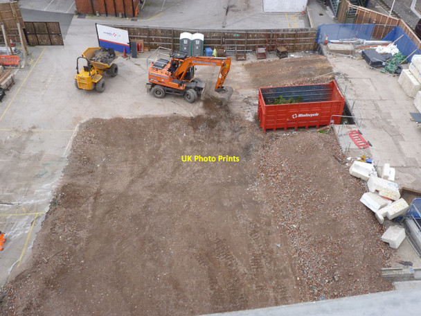 Photo 6"x4" Clearing the way for the bridge Nottingham\/SK5641 c2012