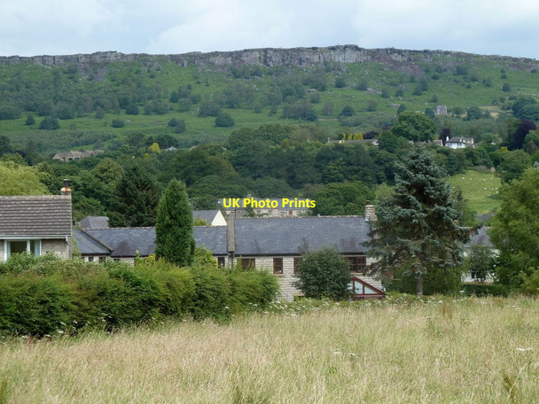 Photo 6"x4" View from Calver to Curbar Edge Calver c2012