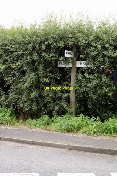 Photo 6"x4" Fingerpost at Wigsley  Wigsley c2012