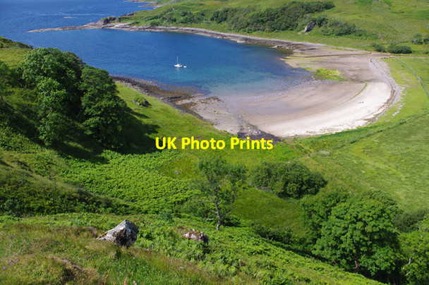 Photo 6"x4" Camus nan Geall Cladh Chiarain c2012
