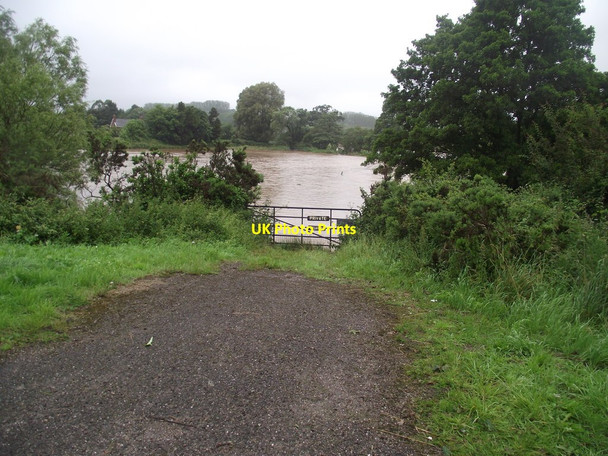 Photo 6"x4" Newton Poppleford floods (5) Bridge End\/SY0989 c2012