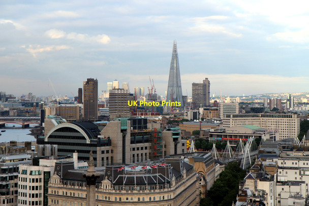 Photo 6"x4" London Skyline from New Zealand High Commission Building Westminster c2012