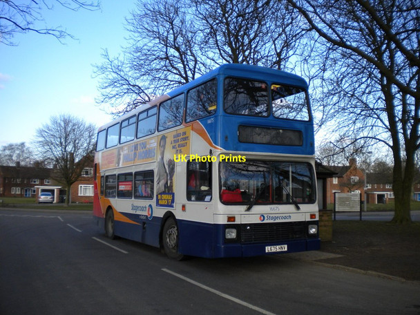 Photo 6"x4" Bus at Cranfield University Cranfield c2010