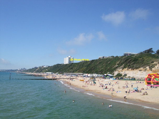 Photo 6"x4" Beaches West of Boscombe Pier Boscombe\/SZ1191 c2012