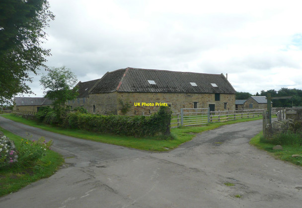 Photo 6"x4" East Cawledge Farm buildings Alnwick c2012