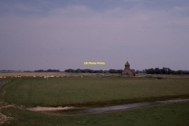 Photo 6"x4" Church of St Thomas a Becket, Fairfield, Romney Marsh Fairfield\/TQ9626 c1997