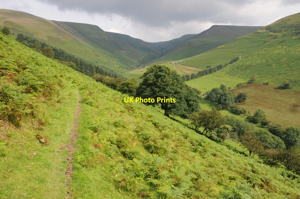 Photo 6"x4" Footpath in Harley Dingle New Radnor c2012