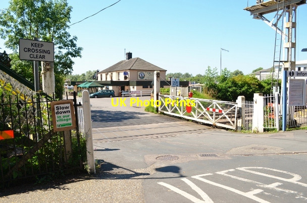 Photo 6"x4" Crossing Gates at Brundall Brundall c2012