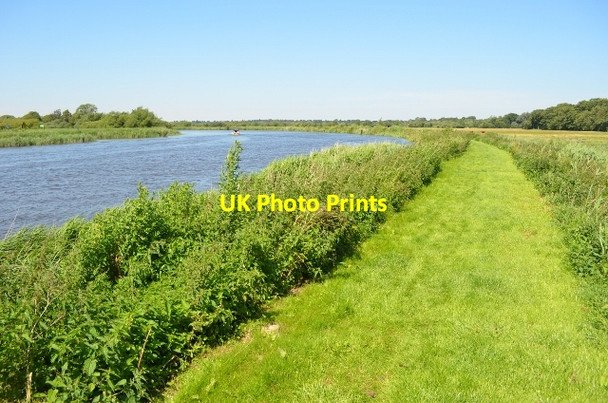 Photo 6"x4" River Yare Buckenham c2012