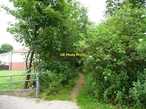 Photo 6"x4" Footpath mapped as Green Lane, Whinmoor Monkswood\/SE3437 c2012