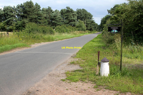 Photo 6"x4" Eagle Road at Windmill Farm Spalford c2012