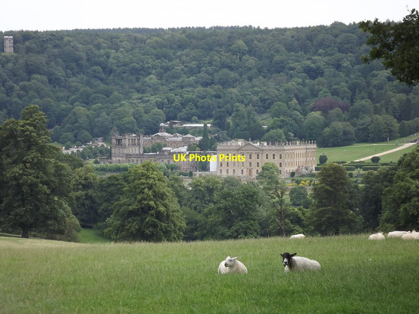 Photo 6"x4" Chatsworth House Edensor c2012