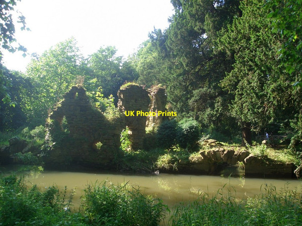 Photo 6"x4" Sham ruin at Belton House Belton\/SK9239 c2012