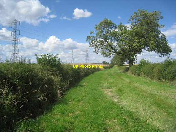 Photo 6"x4" Path to Skegby Skegby\/SK7870 c2012