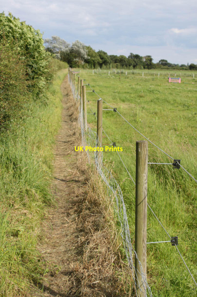 Photo 6"x4" Footpath off South Scarle Lane  North Scarle c2012