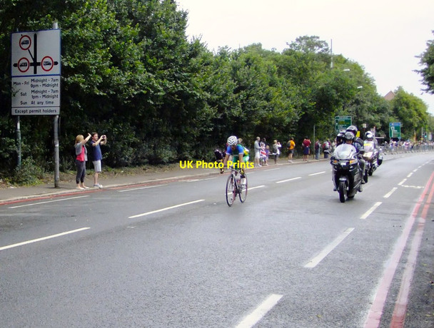Photo 6"x4" The Women's Olympic Road Race: t\u00c3\u00aate de la course, Barnes Common Barnes c2012