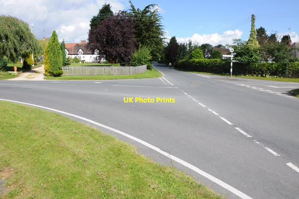 Photo 6"x4" Road junction in Sambourne Astwood Bank c2012