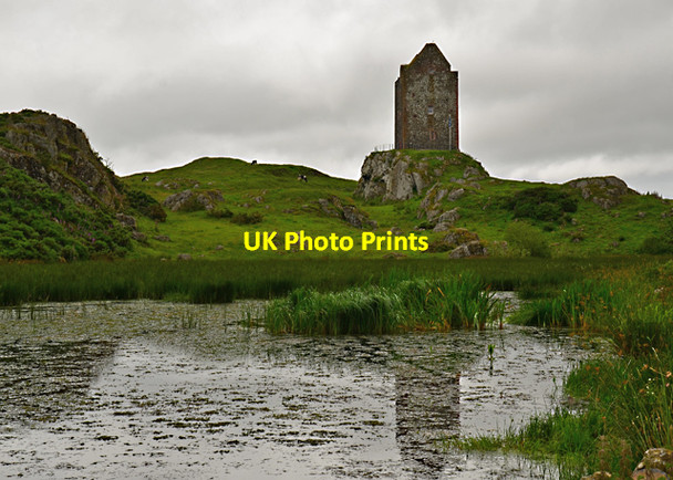 Photo 6"x4" Smailholm Tower East Third\/NT6436 c2012