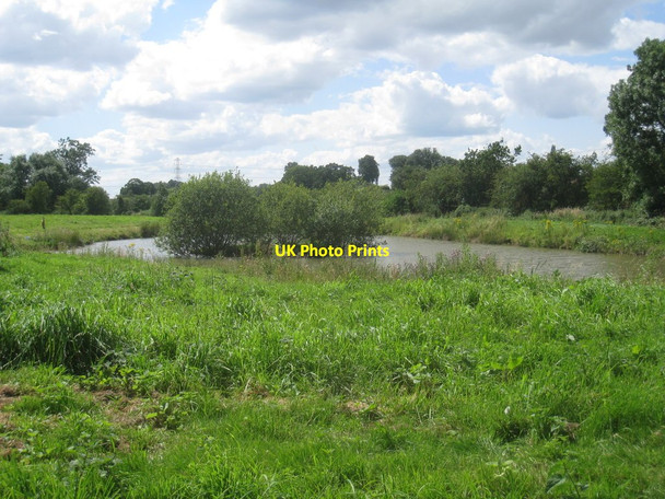 Photo 6"x4" Fishing pond, Dunham in Trent Dunham on Trent c2012