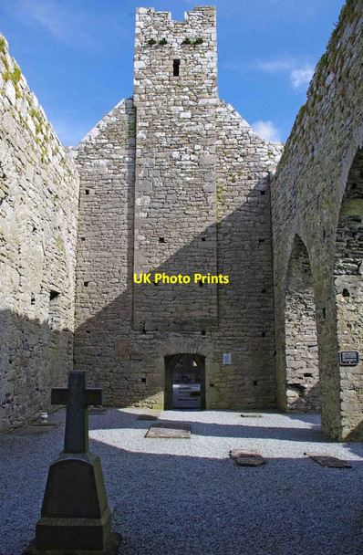 Photo 6"x4" Corcomroe Abbey - interior looking east, near Bealaclugga, Co.Clare Bealaclugga c2011