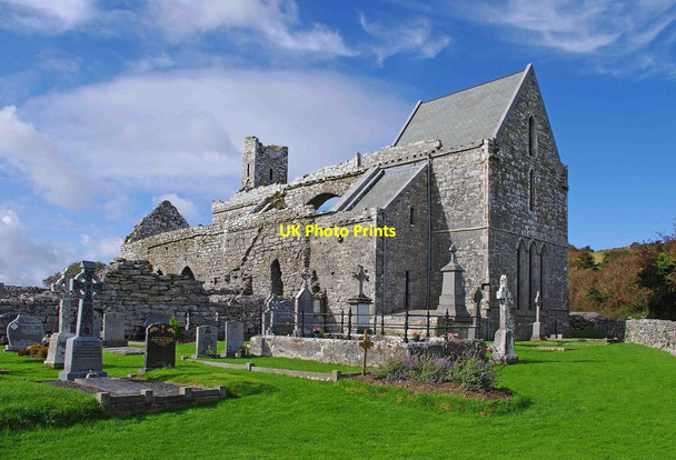 Photo 6"x4" Corcomroe Abbey, near Bealaclugga, Co.Clare Bealaclugga c2011