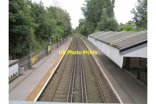 Photo 6"x4" Aigburth station from the footbridge Aigburth c2012