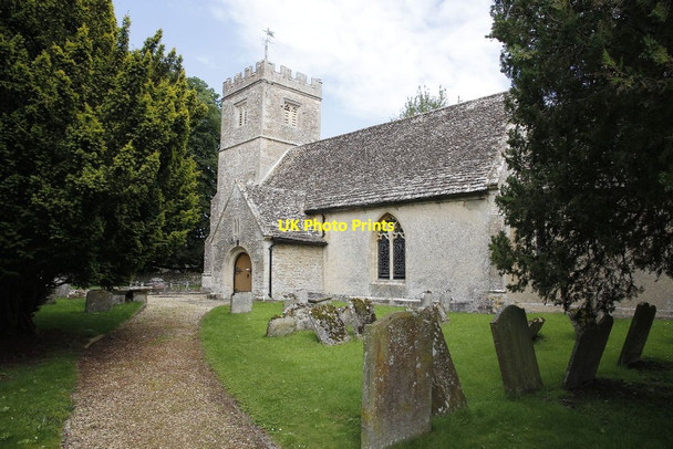 Photo 6"x4" Path to the porch Lechlade on Thames c2012