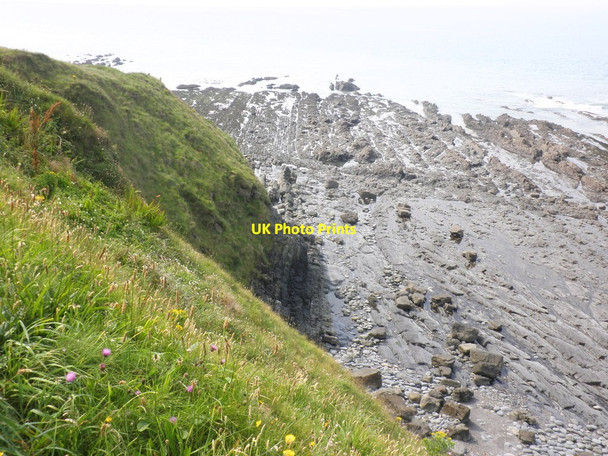 Photo 6"x4" Rock Nose, Westward Ho! Westward Ho! c2012